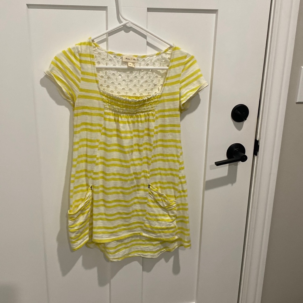Meadow Rue - Anthropologie - short sleeved tunic - xs